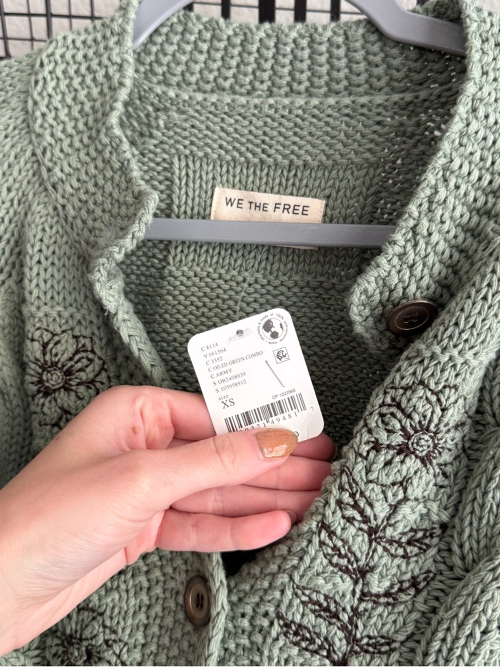 Free people We The Free On The Edge Cardi - Picture 7 of 7